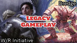 MTG Legacy of the North Invitational | Round 3: Boros Initiative vs Dredge