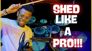 Learn How to SHED & do Crazy Drum Solos with this Pattern!!!