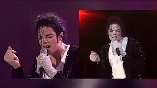 Michael Jackson | Billie Jean Comparison Munich (07/06/1997) VS Brunei (12/31/1996)