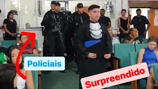 O PAI FALECEU, OS AMIGOS POLICIAIS FORAM NO LUGAR