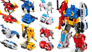 Magic Chinese Zodiac MegaZord 6in1 Assemble Beast Vehicles Combo Transformation