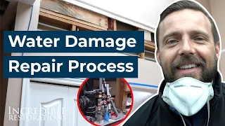 Water Damaged Home Repair (Private Home!) | Incredible Restorations