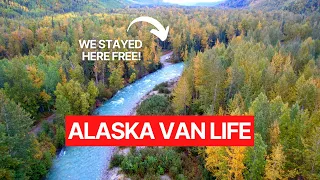 DAY IN THE LIFE VAN LIFE ALASKA: a typical day traveling and living out of our camper van in Alaska!