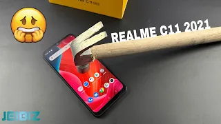 REALME C11 2021 : SCREEN SCRATCH TEST 🔨 🛠