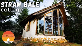 Enchanting Straw Bale Cottage & Tiny A-frame Rentals Save Farm!