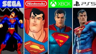 Superman Game Evolution 1979-2022
