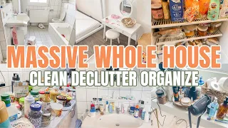 MASSIVE SPRING WHOLE HOUSE CLEAN WITH ME | CLEAN DECLUTTER ORGANIZE|2023 EXTREME CLEANING MOTIVATION