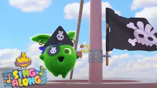 CAPTAIN PIRATE SONG | SING ALONG | Sunny Bunnies | Cartoons for kids | WildBrain Bananas