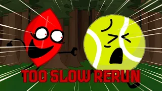 Too Slow RERUN but Evil Leafy & Tennis Ball Sing It (FNF BFB Cover/Reskin) (FLASHING LIGHTS WARNING)