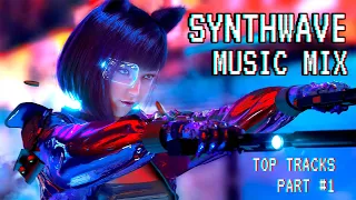 NEW! ＳＰＡＣＥ ＴＲＩＰ - Synthwave Retrowave Retro Electro Mix 🎧★ Live ★🎧