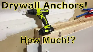 🔹How Much Can Drywall Anchors Actually Hold.