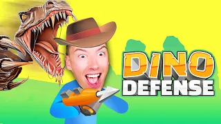 JE SUIS PARTI CHASSER DU DINOSAURE et ceci est arrivé.. (Dino Defense)