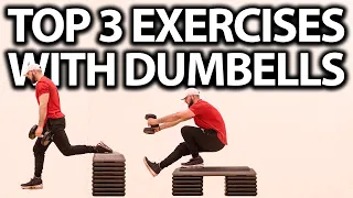 3 Dumbbell Exercises to Increase Vertical Jump and DUNK A BASKETBALL!