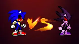 demon sonic vs sonic exe sprite animation