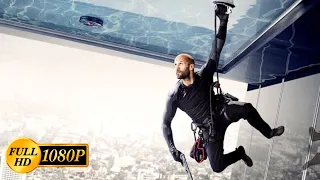 Jason Statham destroys a swimming pool and kills a drug lord / Mechanic: Resurrection (2016)