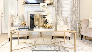 Living Room Decorating Ideas -how to style your coffee table & console table