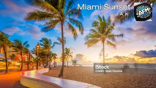 Miami Sunset - JAK [No Copyright Music]  🎶✨