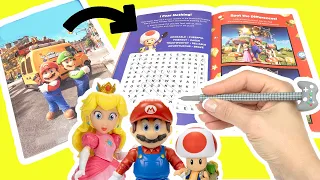 The Super Mario Bros Movie Coloring Activity Book with Luigi, Princess Peach, Bowser, and Toad