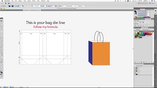 How to Make a Shopping Bag | Dieline | Using Adobe Illustrator