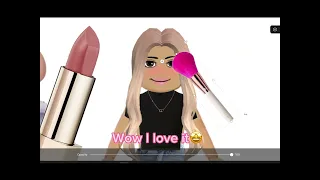 My Roblox avatars beauty routine🤩😁💅 #beauty #skincare #makeup #asmr #roblox #trending