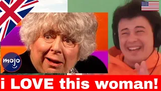 American Reacts Top 10 Miriam Margolyes Outrageous Moments