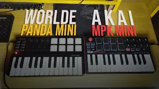 Worlde Panda Mini VS Akai MPK Mini - Mana yang lebih bagus???