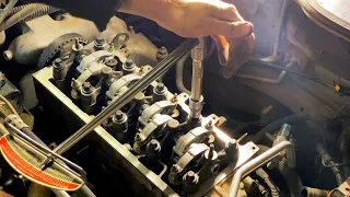 Replacing the cylinder head gasket Peugeot 206 1.4