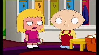 Family guy- Stewie has cooties and roasts a fat girl