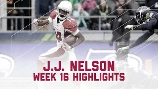 J.J. Nelson Hauls in 134 Receiving Yards & 1 TD vs. Seahawks | NFL Week 16 Player Highlights