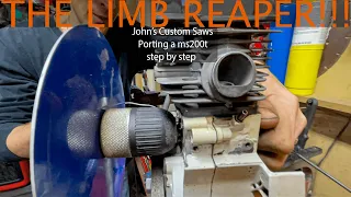 LIMB REAPER!!! John ports and polishes my old ms200t explaining every step of the way.