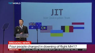 Four people charged in downing of flight MH17