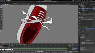 Creating Vector graphics in Blender Grease Pencil with Curve Editing and export in Inkscape