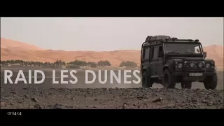 Land Rover Defender en el desierto de Sahara Marruecos | Raid les dunes 2017 Overland adventure