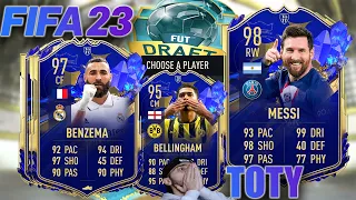 DRAFT SPECTACULOS CU MESSI BENZEMA SI BELLINGHAM TOTY ! - FIFA 23 ROMANIA #fifa23