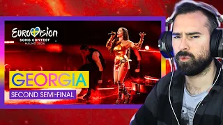 Vocal Coach Reacts to Nutsa Buzaladze Firefighter LIVE Georgia Second Semi-Final Eurovision 2024