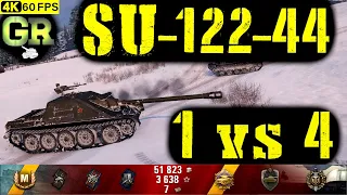 World of Tanks SU-122-44 Replay - 10 Kills 3.4K DMG(Patch 1.4.0)