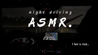 Nemenin Kamu Driving di Malam Hari di Tengah Hujan | ASMR Roleplay Indonesia | [whispers]