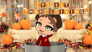 The Darwins Special | Cy's 1st Thanksgiving | Original Gacha Club Thanksgiving Special