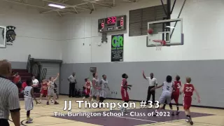 JJ Thompson - The Burlington School - Class of 2022 -  Summer AAU Basketball Highlights