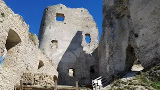 Lietavský hrad 4/2019 - UHD 4k , ( Lietava Castle )