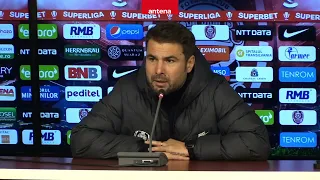 "Ce i-ai spus lui Sebastian Colţescu la final?" Adi Mutu, reacţie directă după CFR Cluj - Rapid 0-1