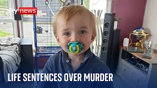 Alfie Phillips: Mother and ex-boyfriend jailed for life for 18-month-old's murder