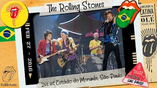 The Rolling Stones live at Estádio do Morumbi, São Paulo, 27 February 2016 | full concert + video |