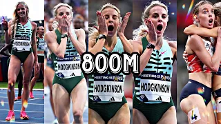 Keely Hodgkinson sets British record for the 800m at Paris Diamond League 2023