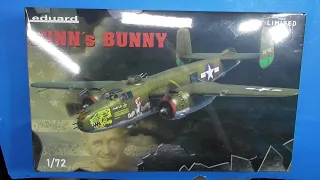 Sprue Review 1/72 Eduard B-25J Gunn's Bunny