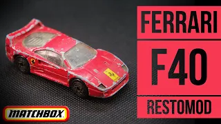 MATCHBOX restomod custom: MB207 Ferrari F40