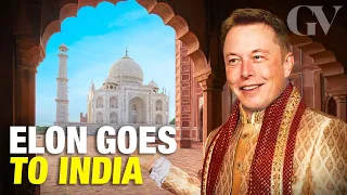 Elon Musk Goes to India