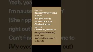 XXXTENTACION - f**k love (lyrics spotify version) ft. Trippie redd