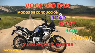VOGE 900 DSX - PROBAMOS LOS MODOS DE CONDUCCIÓN
