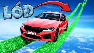 ❄️ AUTA KONTRA NIEMOŻLIWY DO PRZEJŚCIA LODOWY TOR!? | BeamNG Drive|